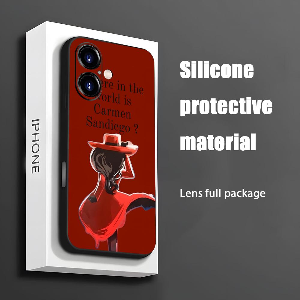 Xo Phone Accessories - Hot Carmen Sandiego Cartoon Phone Case
