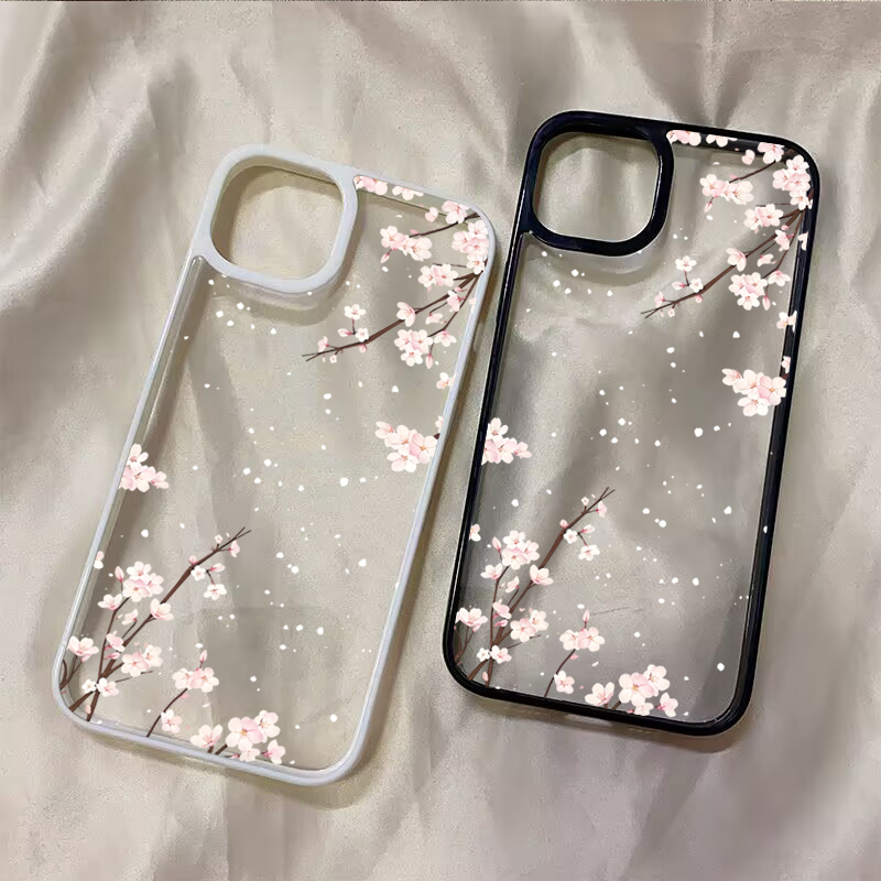 Cherry Blossom Floral Phone Ca - Xo Phone Accessories ulasan dan harga