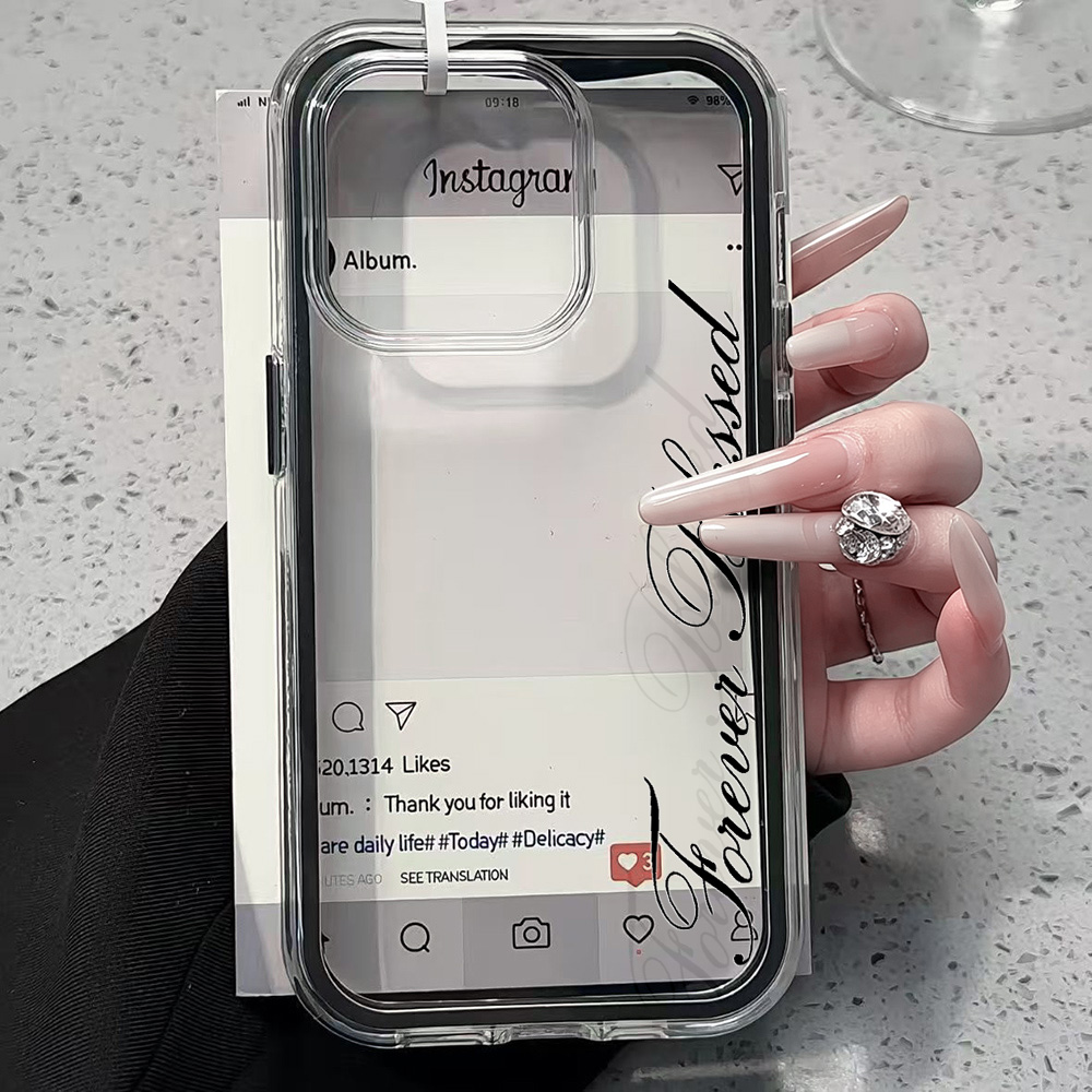 Forever Blessed Simple Clear P - Xo Phone Accessories ulasan dan harga