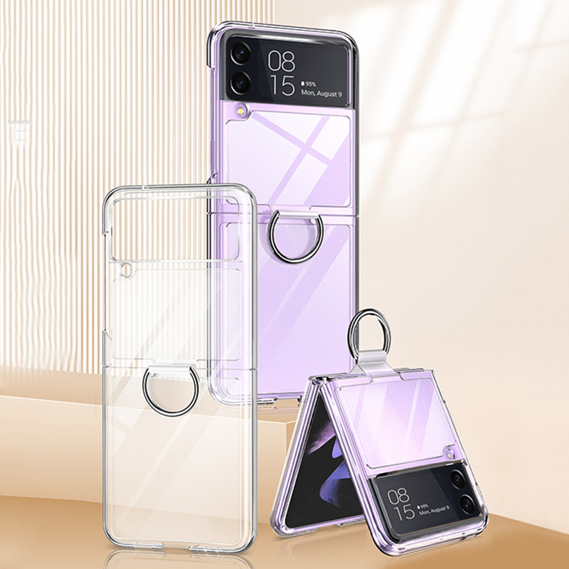 Shockproof Transparent Case Fo - Phone Ring Holder ulasan dan harga