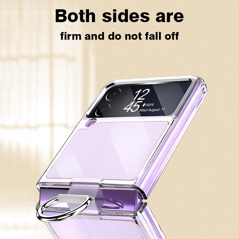 Shockproof Transparent Case Fo - Phone Ring Holder ulasan dan harga