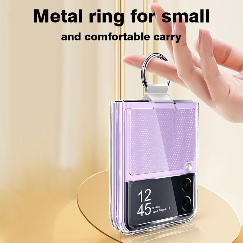 Shockproof Transparent Case Fo - Phone Ring Holder ulasan dan harga