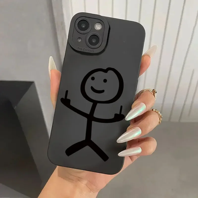 Cute Cartoon Matchman Matte Si - Xo Phone Accessories ulasan dan harga