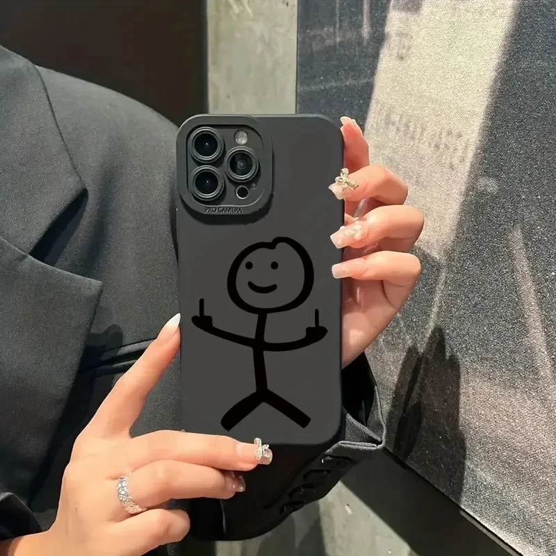 Cute Cartoon Matchman Matte Si - Xo Phone Accessories ulasan dan harga