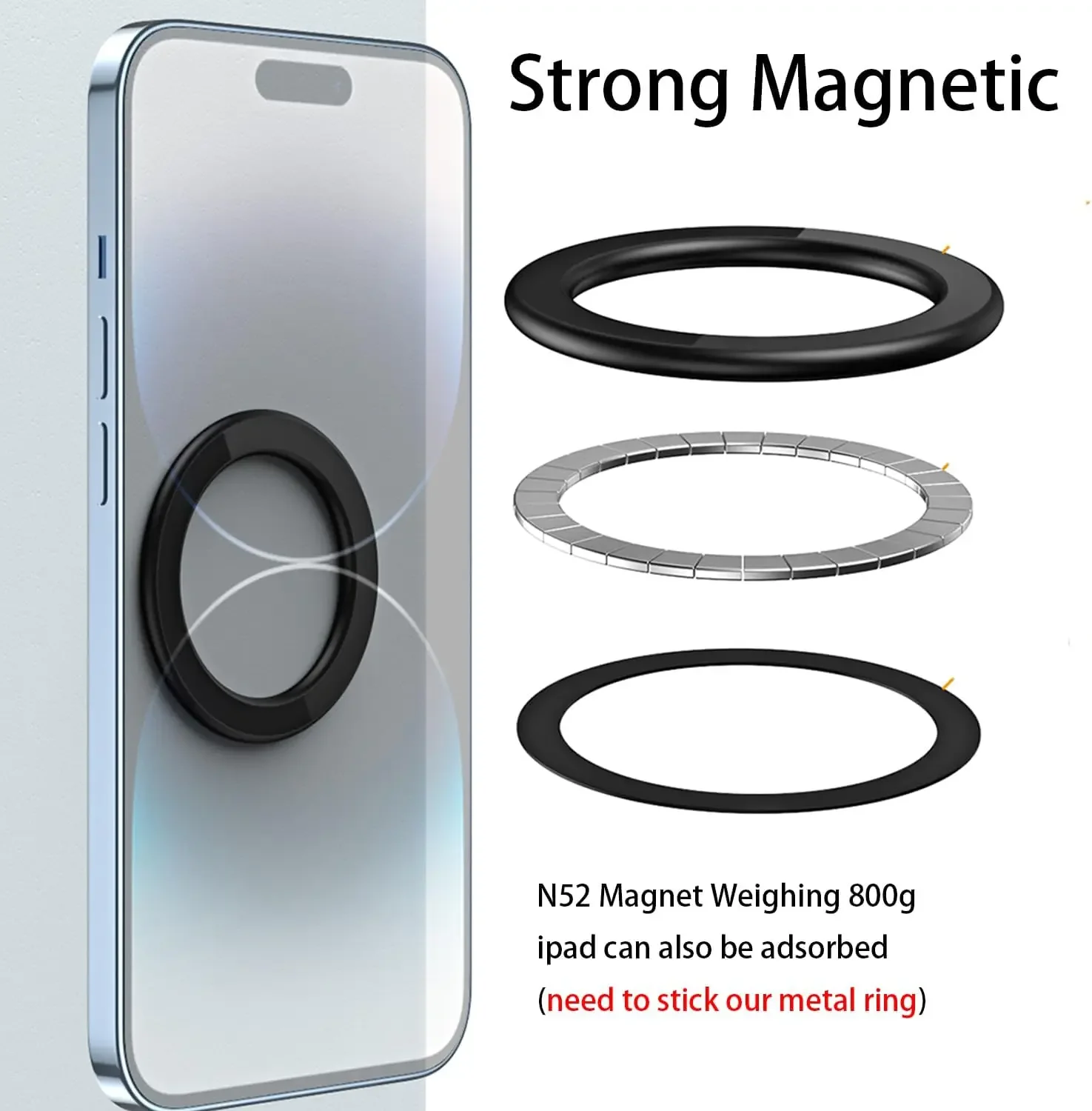 For MagSafe Magnetic Ring Hold - Phone Accessories Magnetic ulasan dan harga