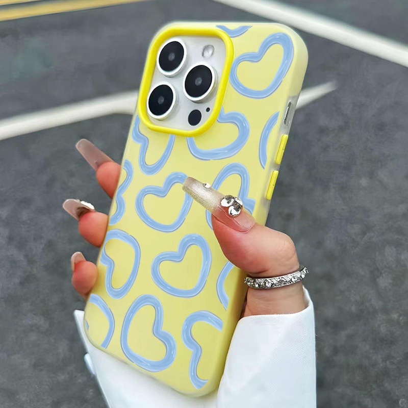 Cute Oil Painting Love Heart P - Xo Phone Accessories ulasan dan harga