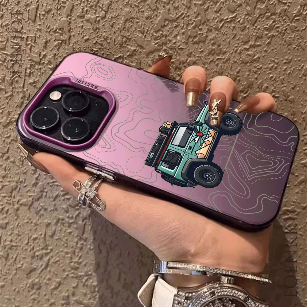 Simple Car Pattern Phone Case  - Xo Phone Accessories ulasan dan harga