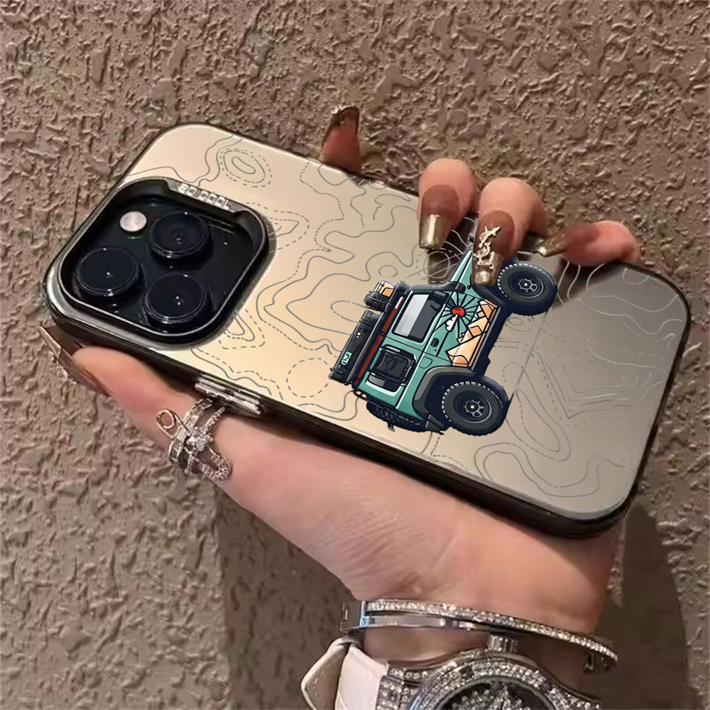 Simple Car Pattern Phone Case  - Xo Phone Accessories ulasan dan harga