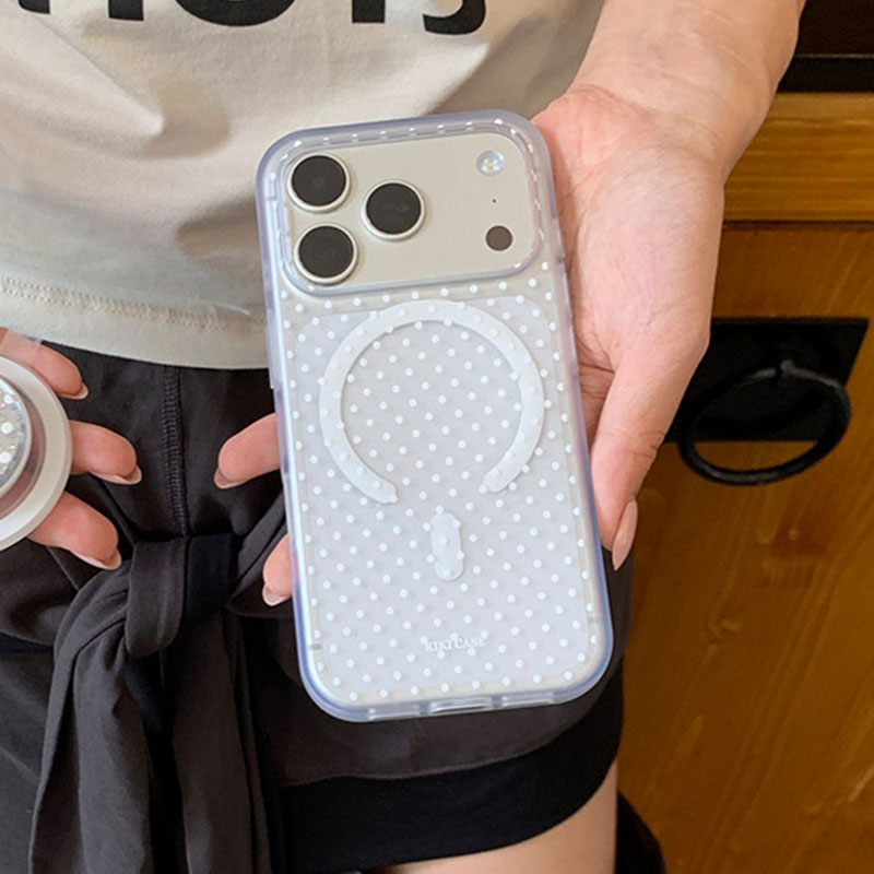 Ins Minimalist Polka Dots For  - Phone Accessories Magnetic ulasan dan harga