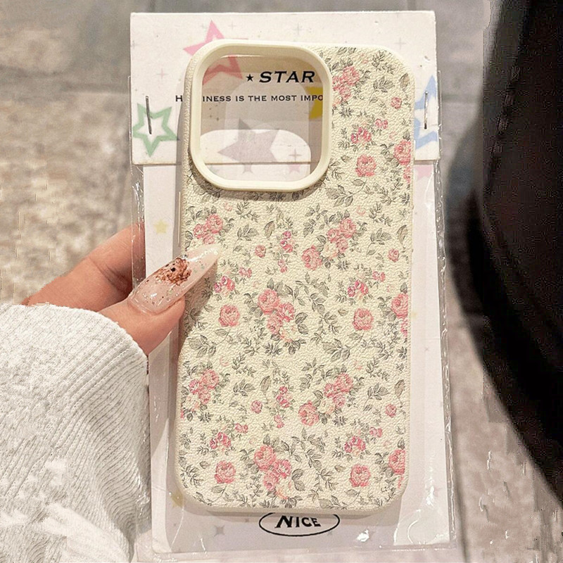 Adorable Girl Floral White Cla - Xo Phone Accessories ulasan dan harga