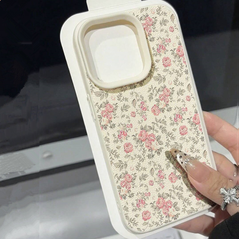 Adorable Girl Floral White Cla - Xo Phone Accessories ulasan dan harga
