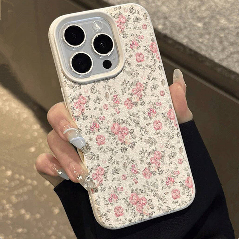 Adorable Girl Floral White Cla - Xo Phone Accessories ulasan dan harga